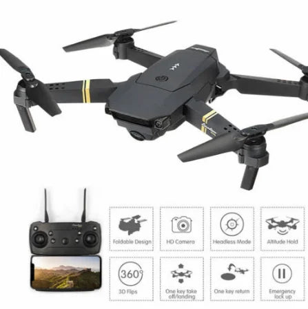 Eachine E58 WIFI FPV With Wide Angle HD 1080P/720P/480P Camera Hight Hold Mode Foldable Arm RC Quadcopter Drone X Pro RTF Dron