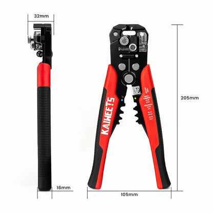 KAIWEETS KWS-103 Stripping Multifunctional Pliers, Cable Cutting, High-precision Automatic Brand Hand Tool